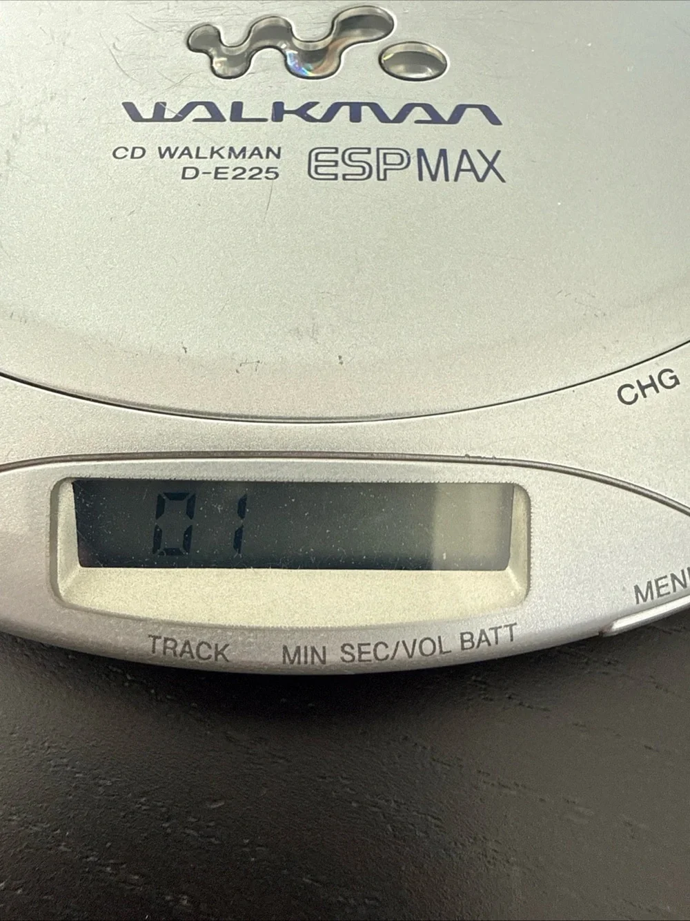 Vintage Sony Walkman ESP Max Portable CD Player D-E225 W/power Cord & Headphones